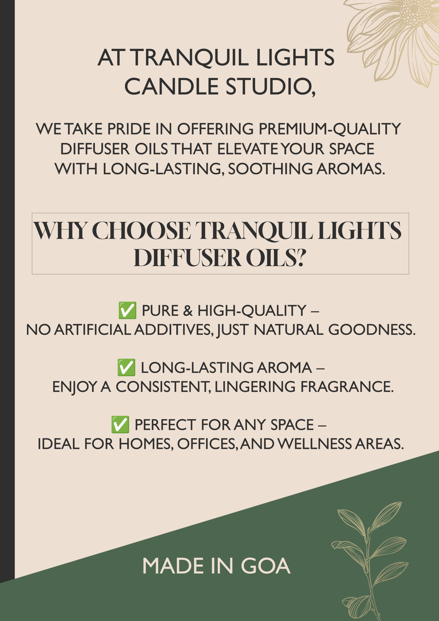 diffuser oil benefits
