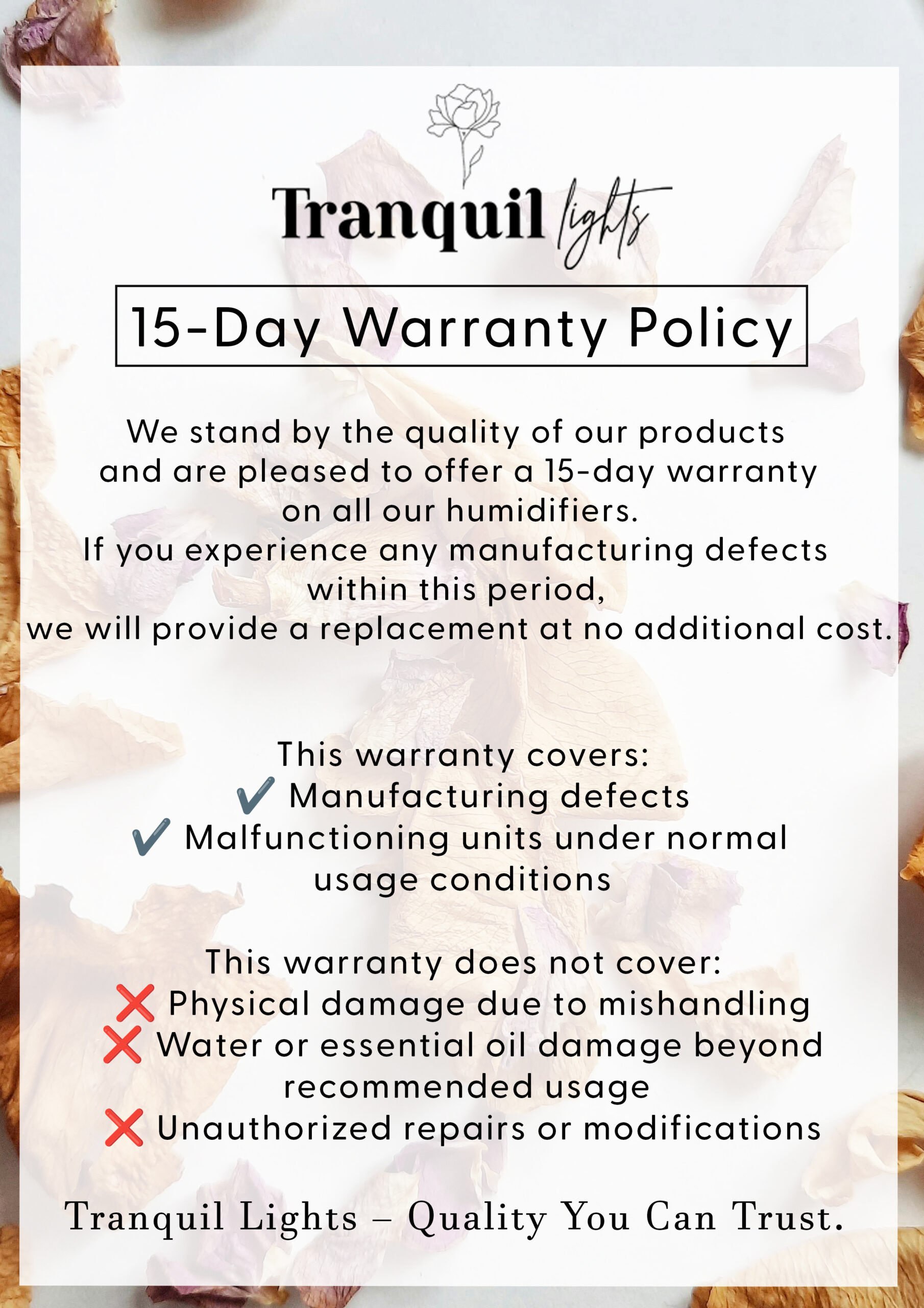 humidifier instruction